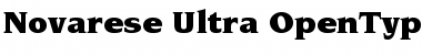 Download ITC Novarese Ultra Font Title Preview