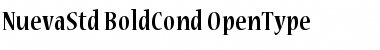 Download Nueva Std Bold Condensed Font Title Preview