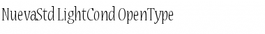 Download Nueva Std Light Condensed Font Title Preview