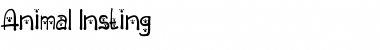 Download Animal Insting Regular Font Title Preview