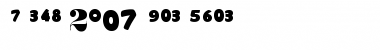 Download Numerics P07 Font