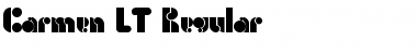 Download Carmen LT Regular Font Title Preview