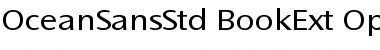 Download Ocean Sans Std Book Extended Font Title Preview