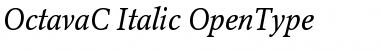 Download OctavaC Italic Font