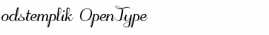 Download odstemplik Regular Font Title Preview