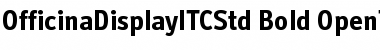 Download Officina Display ITC Std Bold Font