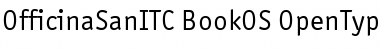 Download Officina Sans ITC Book OS Font
