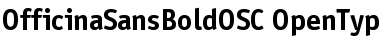 Download OfficinaSansBoldOSC Regular Font