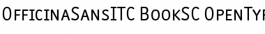 Download OfficinaSansITC Book SC Font Title Preview