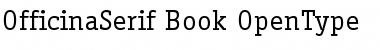Download ITC Officina Serif Book Font Title Preview