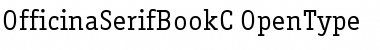 Download OfficinaSerifBookC Regular Font Title Preview
