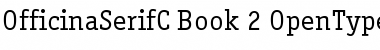 Download OfficinaSerifC Regular Font Title Preview