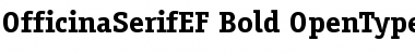 Download OfficinaSerifEF Bold Font Title Preview