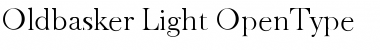 Download Oldbasker-Light Font