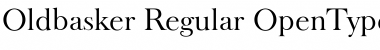 Download Oldbasker Regular Font Title Preview