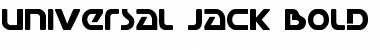 Download Universal Jack Bold Bold Font