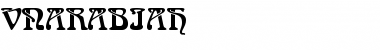 Download .VnArabiaH Regular Font Title Preview