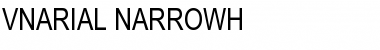 Download .VnArial NarrowH Regular Font Title Preview
