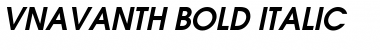 Download .VnAvantH Bold Italic Font Title Preview