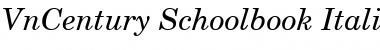 Download .VnCentury Schoolbook Italic Font Title Preview