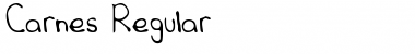 Download Carnes Regular Font Title Preview