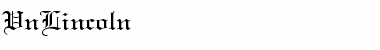 Download .VnLincoln Regular Font Title Preview