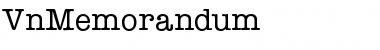 Download .VnMemorandum Regular Font Title Preview Download .VnMemorandum Regular Font Title Preview