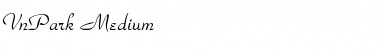 Download .VnPark Medium Font Title Preview
