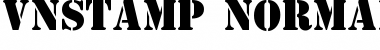 Download .VnStamp Normal Font Title Preview