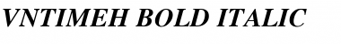Download .VnTimeH Bold Italic Font Title Preview