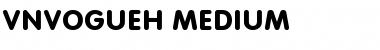 Download .VnVogueH Medium Font Title Preview