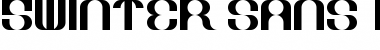 Download 5Winter Sans Regular Font Title Preview