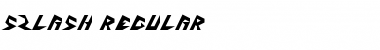 Download 5Zlash Regular Font Title Preview