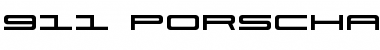 Download 911 Porscha Expanded Expanded Font