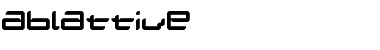 Download Ablattive Regular Font Title Preview