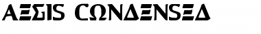 Download Aegis Condensed Condensed Font Title Preview