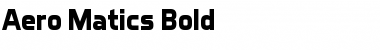Download Aero Matics Bold Font Title Preview