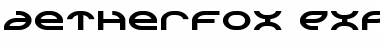 Download Aetherfox Expanded Expanded Font Title Preview
