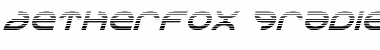 Download Aetherfox Gradient Italic Italic Font Title Preview