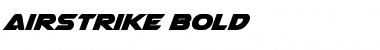 Download Airstrike Bold Bold Font Title Preview