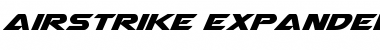 Download Airstrike Expanded Expanded Font Title Preview
