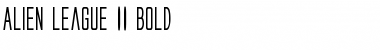 Download Alien League II Bold Bold Font Title Preview