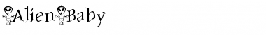 Download AlienBaby Regular Font Title Preview