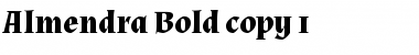 Download Almendra Bold Font Title Preview