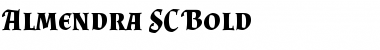 Download Almendra SC Bold Font Title Preview