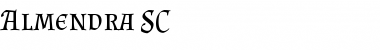 Download Almendra SC Regular Font Title Preview