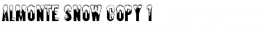 Download Almonte Snow Regular Font Title Preview