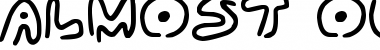 Download Almost Outlines Regular Font Title Preview