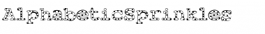 Download AlphabeticSprinkles Medium Font Title Preview