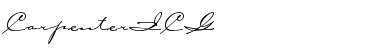 Download CarpenterICG Medium Font Title Preview